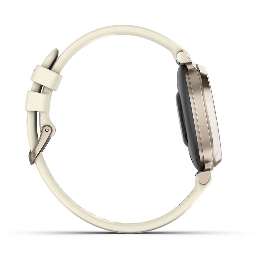 Garmin Lily® 2 Cream Gold with Coconut Silicone Band GARMIN