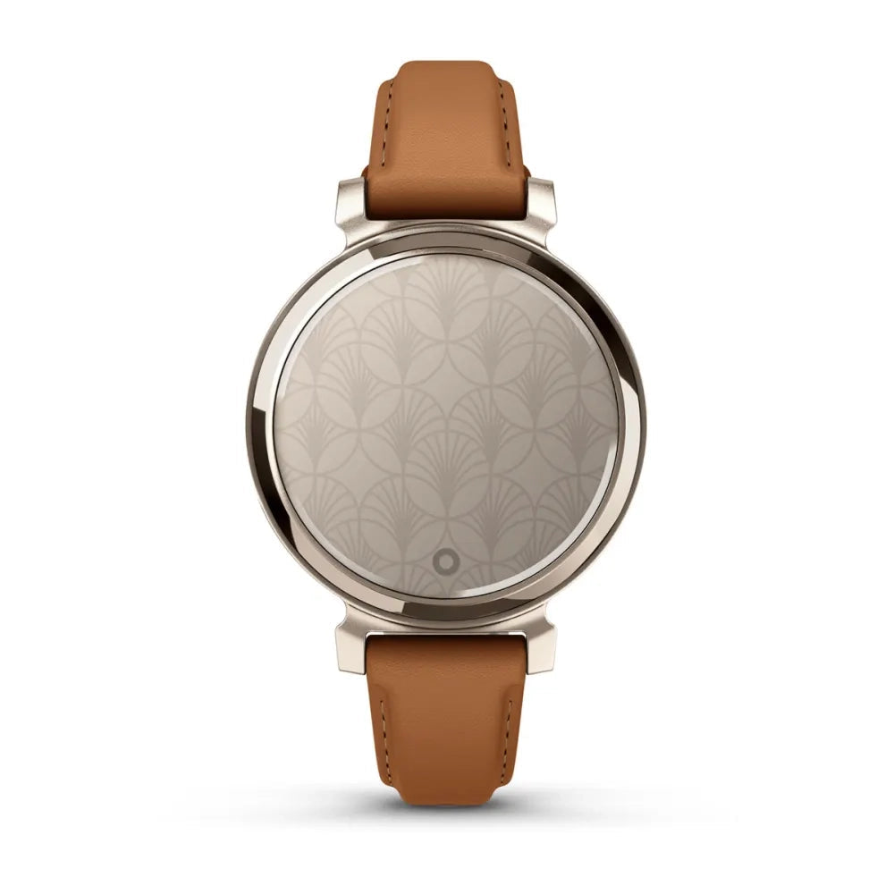 Garmin Lily® 2 Classic Cream Gold with Tan Leather Band GARMIN