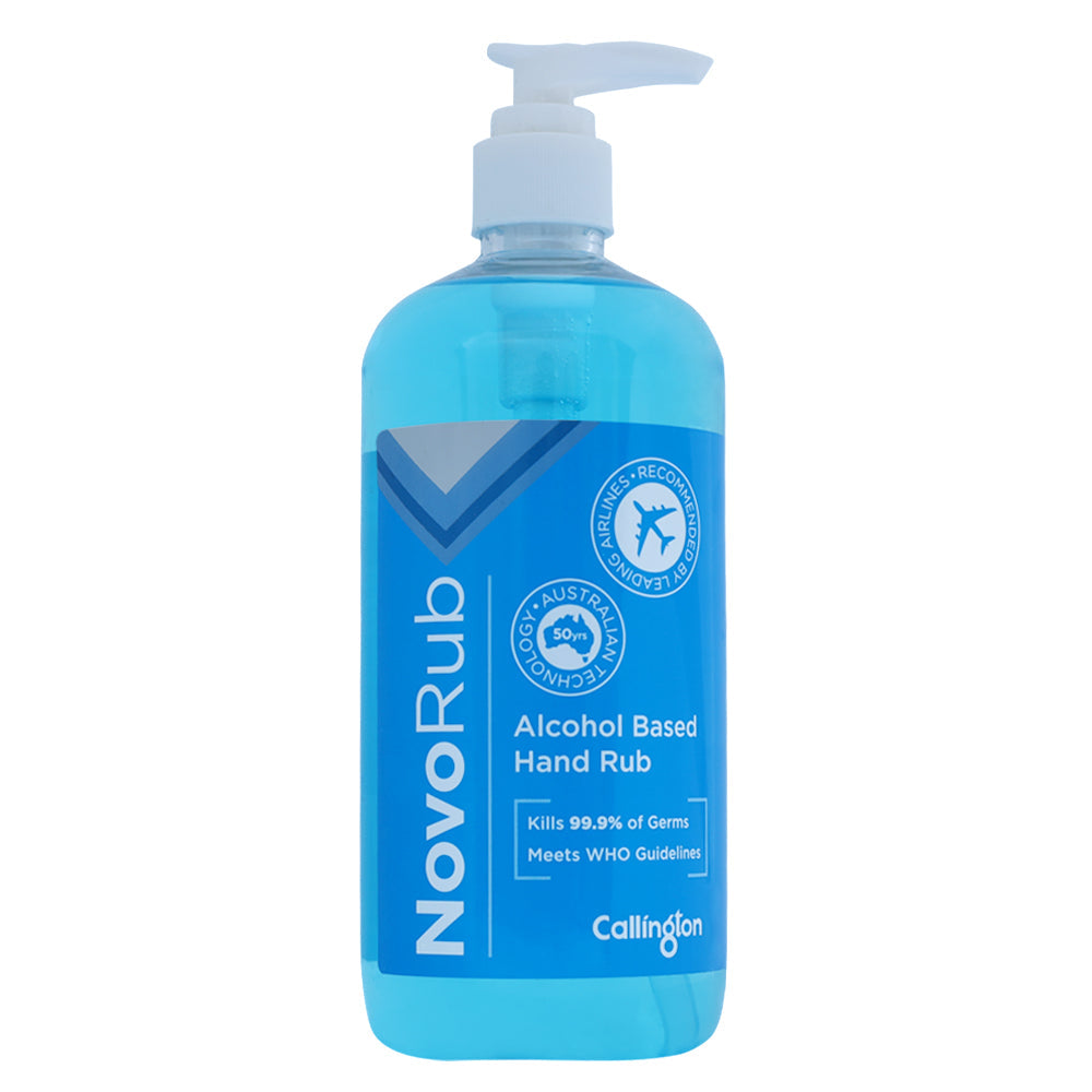 NOVORUB FLORAL Alcohol based Liquid Sanitizer 500ml Callington