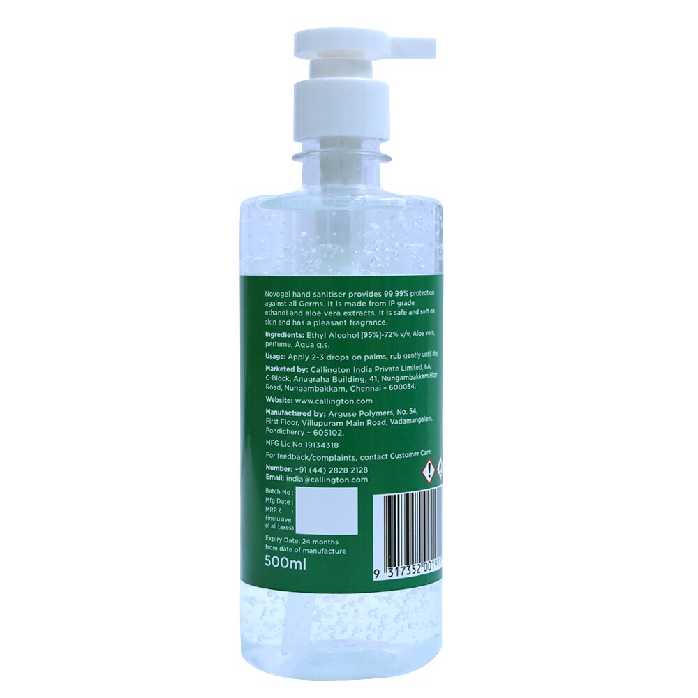 NOVOGEL Gel Based Sanitizer Floral 500ml Callington