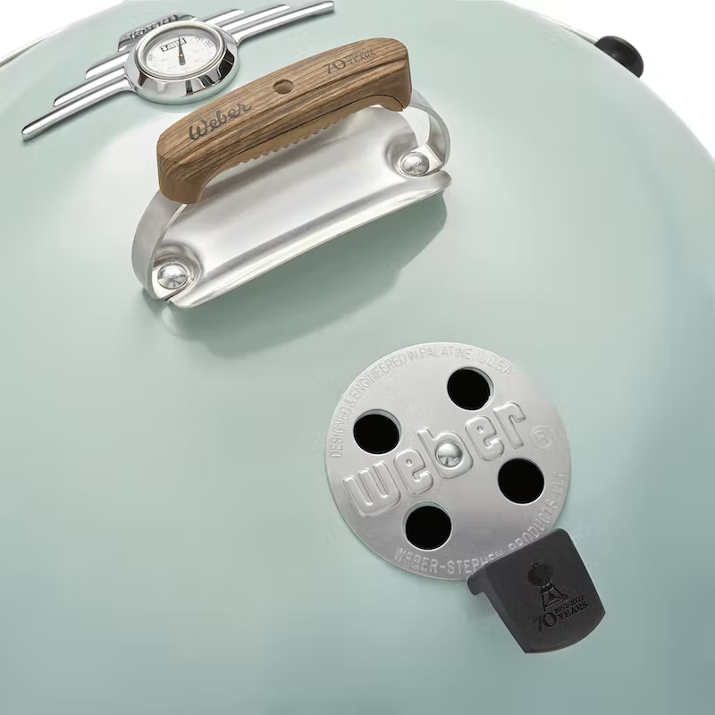 Weber 70th Anniversary Edition Kettle Charcoal Grill 57cm Rock N Roll Blue WEBER