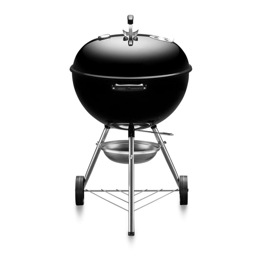 WEBER Charcoal Grill Original Kettle 57CM With Thermometer Black WEBER