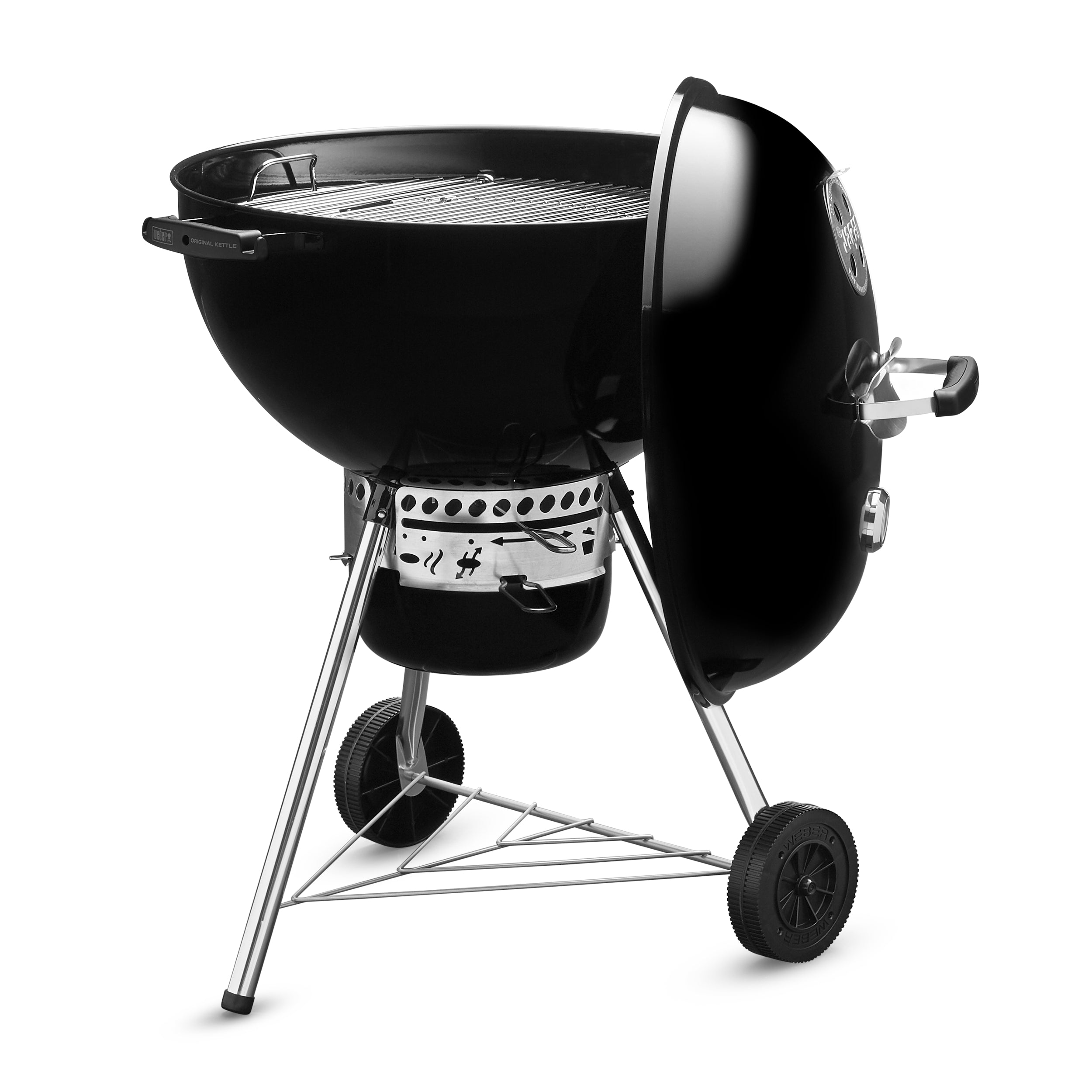 Weber Charcoal Grill Original Kettle Premium GBS 57cm Black WEBER