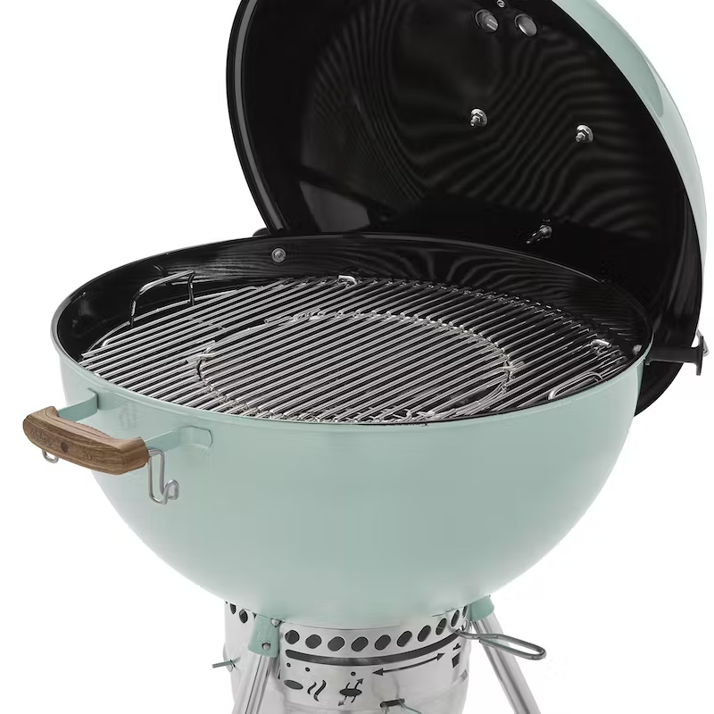 Weber 70th Anniversary Edition Kettle Charcoal Grill 57cm Rock N Roll Blue WEBER