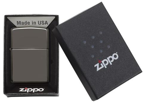 Zippo Classic Black Ice Pocket Lighter Zippo