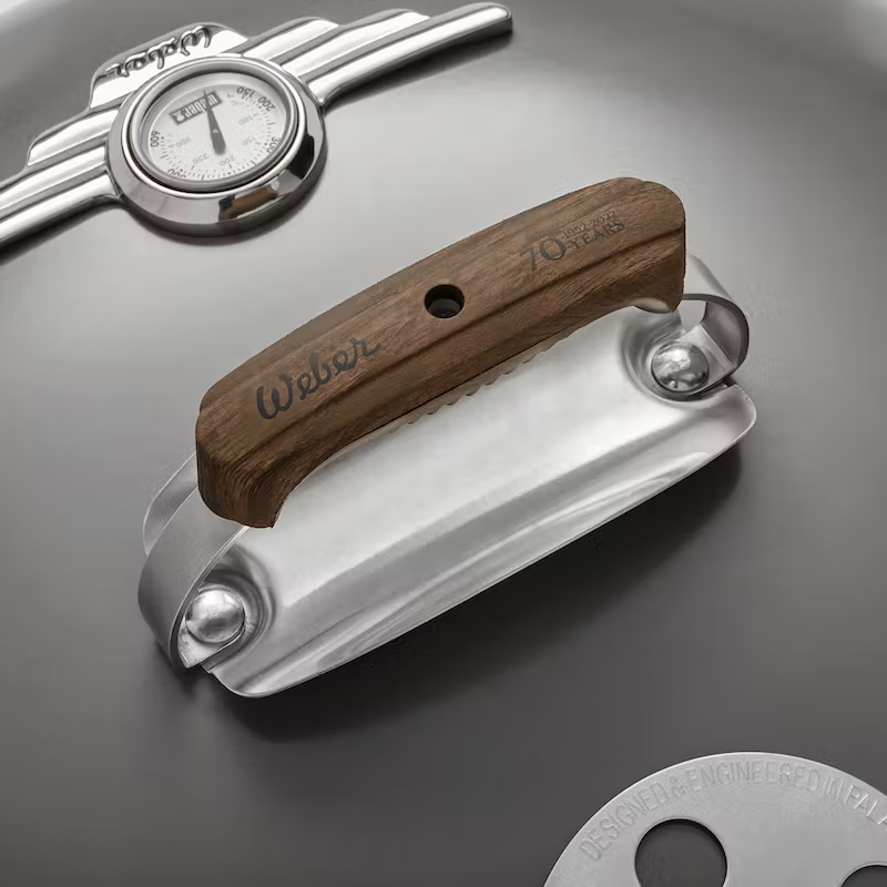 Weber 70th Anniversary Edition Kettle Charcoal Grill 57cm Hollywood Gray WEBER