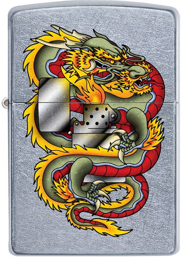 Zippo Dragon and Lighter Zippo