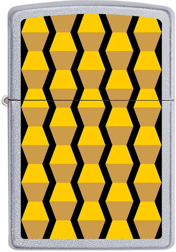 Zippo Yellow Endless Column Zippo