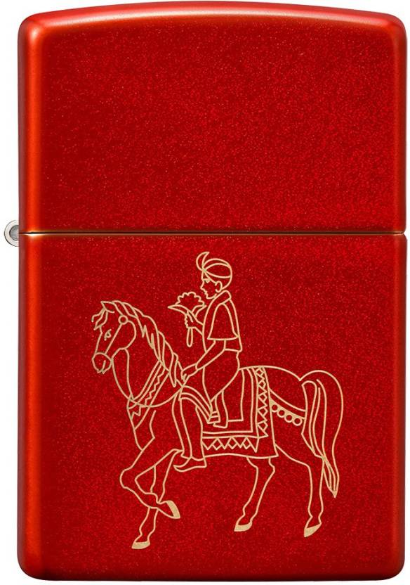 Zippo Indian Wedding Horse Zippo
