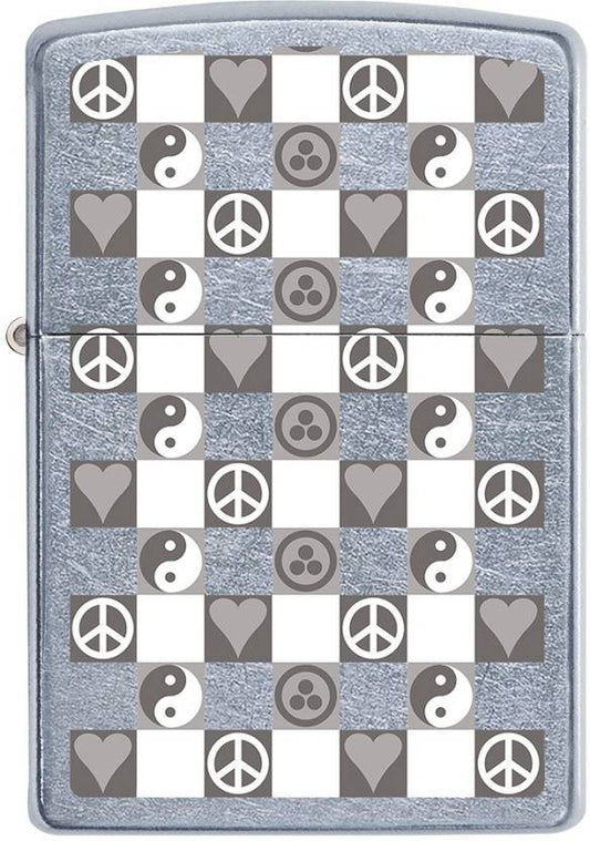 Zippo Plaid Peace Zippo