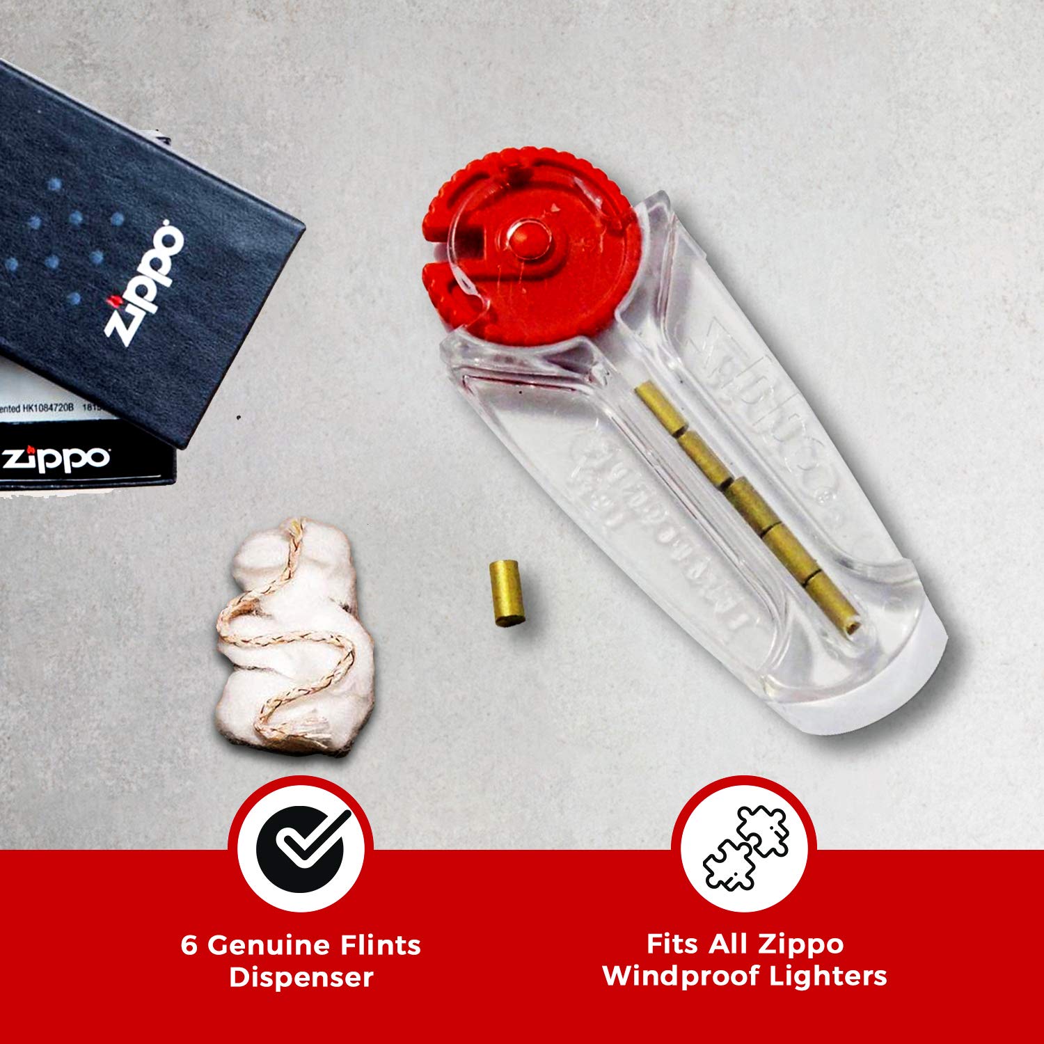 Zippo ZC FF Fuel + Flint Combo Zippo