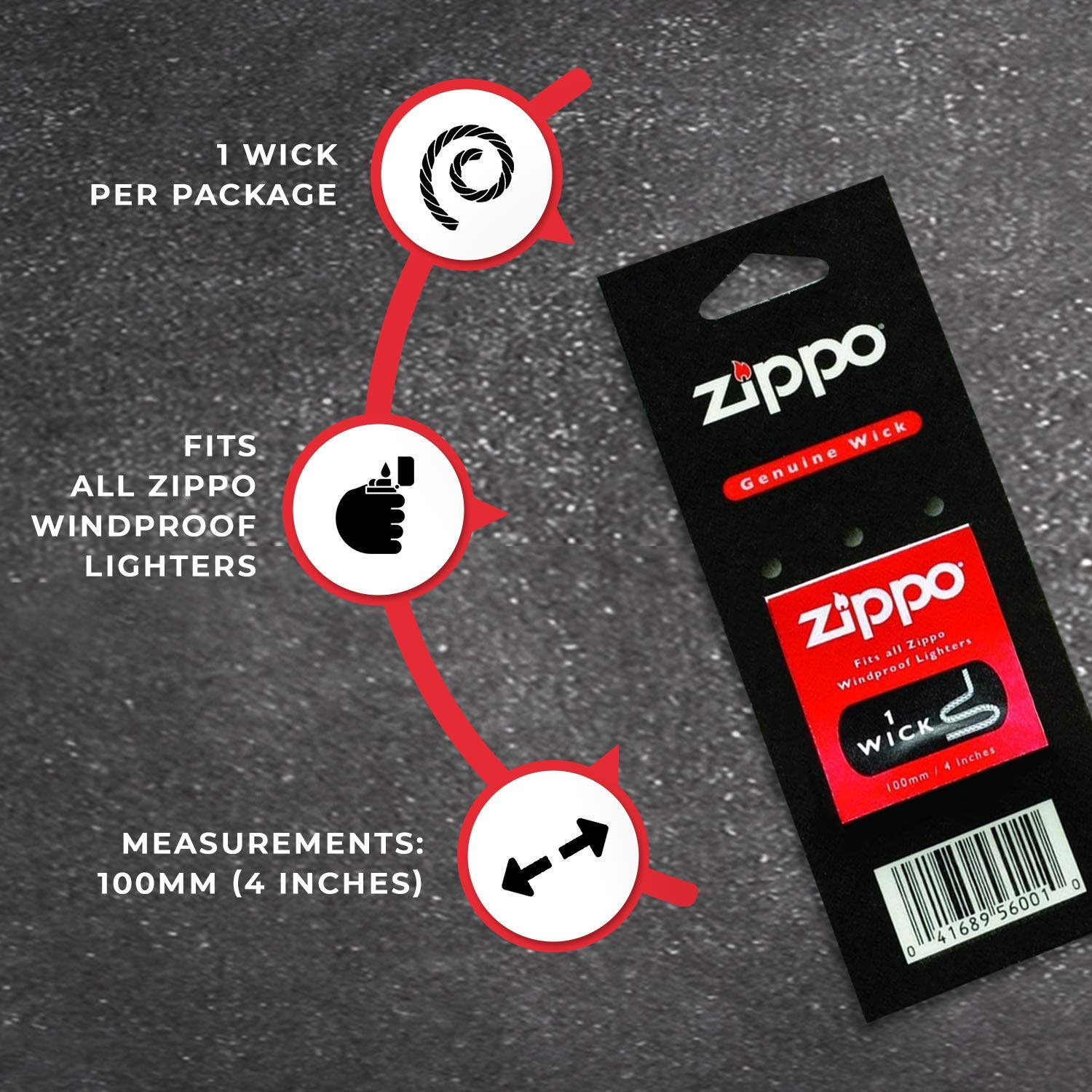 Zippo ZC FW Flint + Wick Combo Zippo
