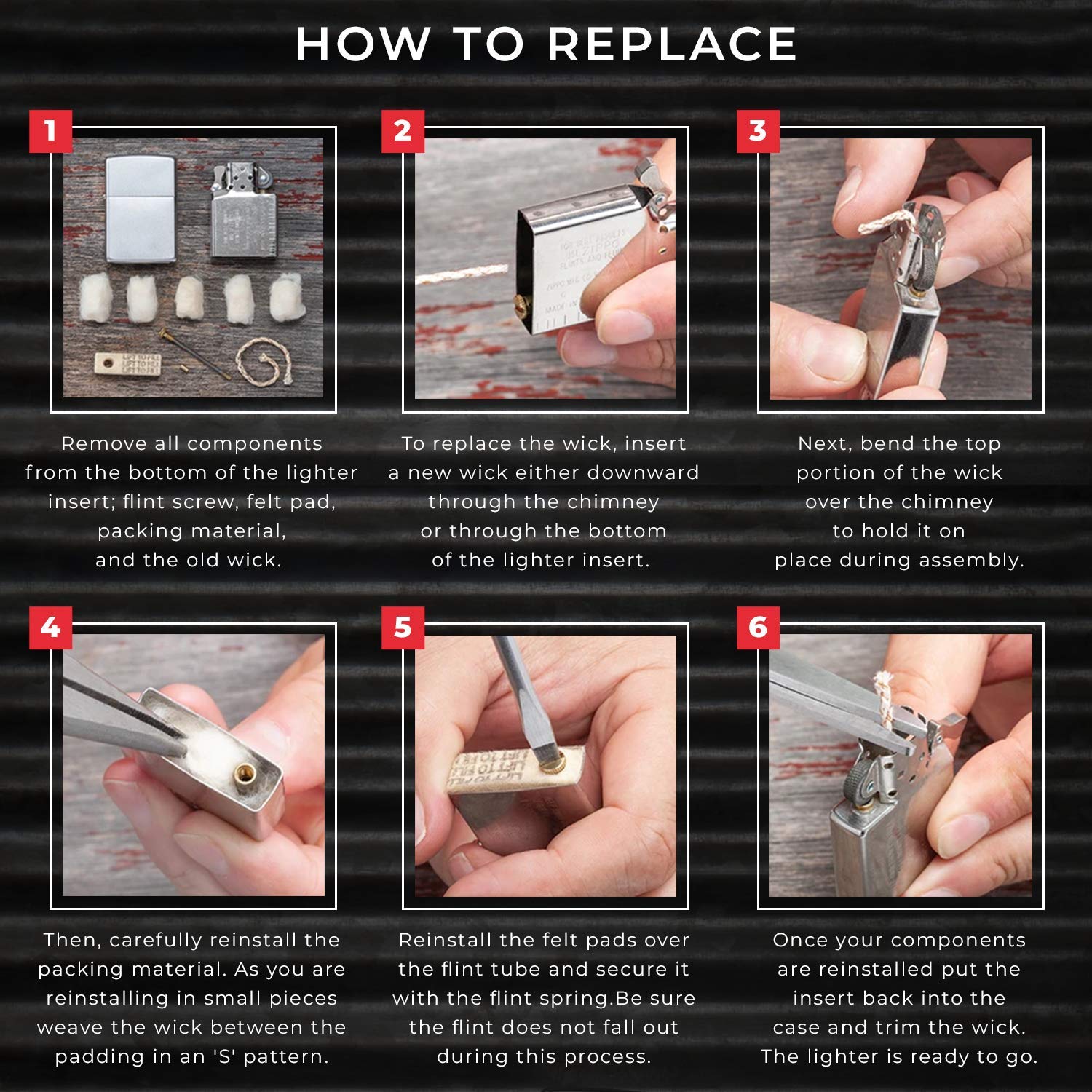 Zippo ZC FW Flint + Wick Combo Zippo