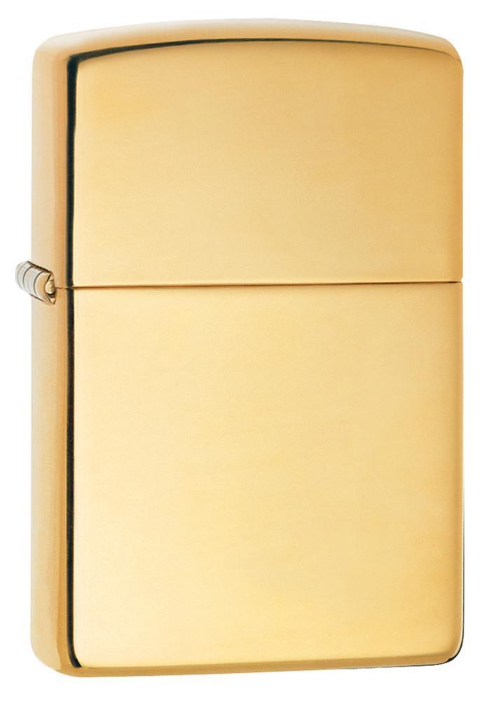 Zippo Classic High Polish Brass Pocket Lighter Zippo