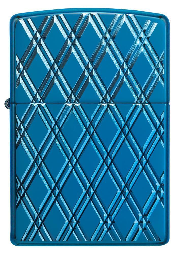 Zippo Armor High Polish Blue Diamonds Zippo