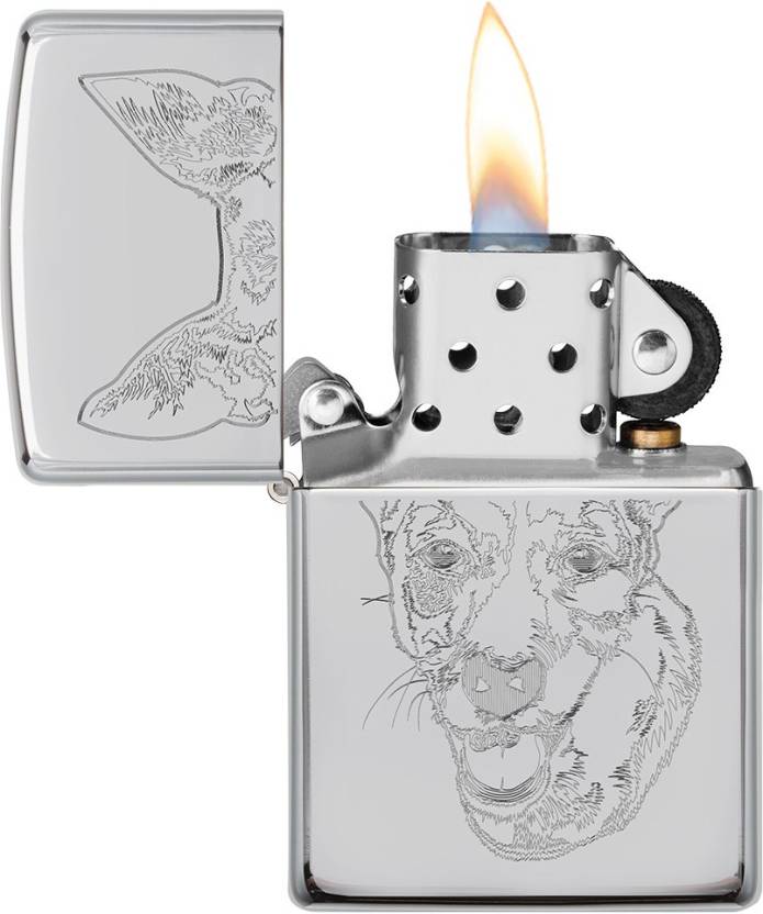 Zippo Auto Engrave Dog Zippo