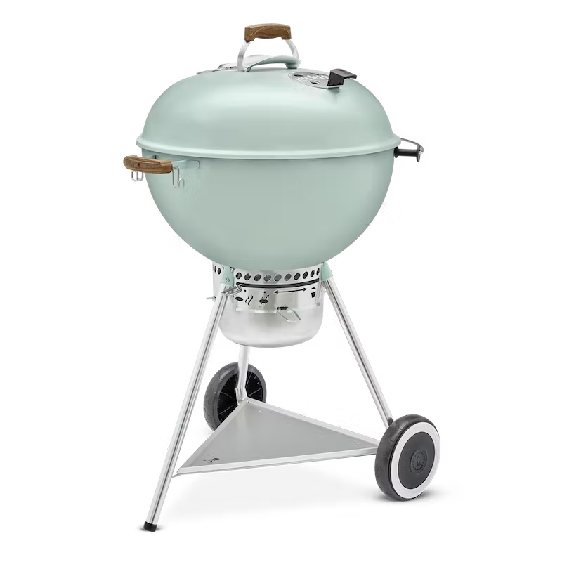 Weber 70th Anniversary Edition Kettle Charcoal Grill 57cm Rock N Roll Blue WEBER