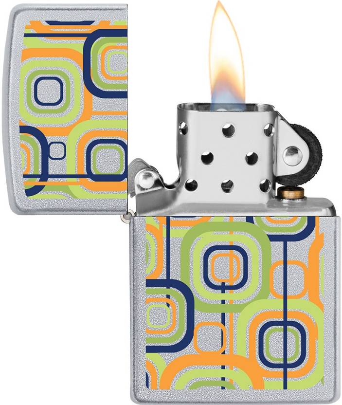 Zippo Geometric Square Zippo