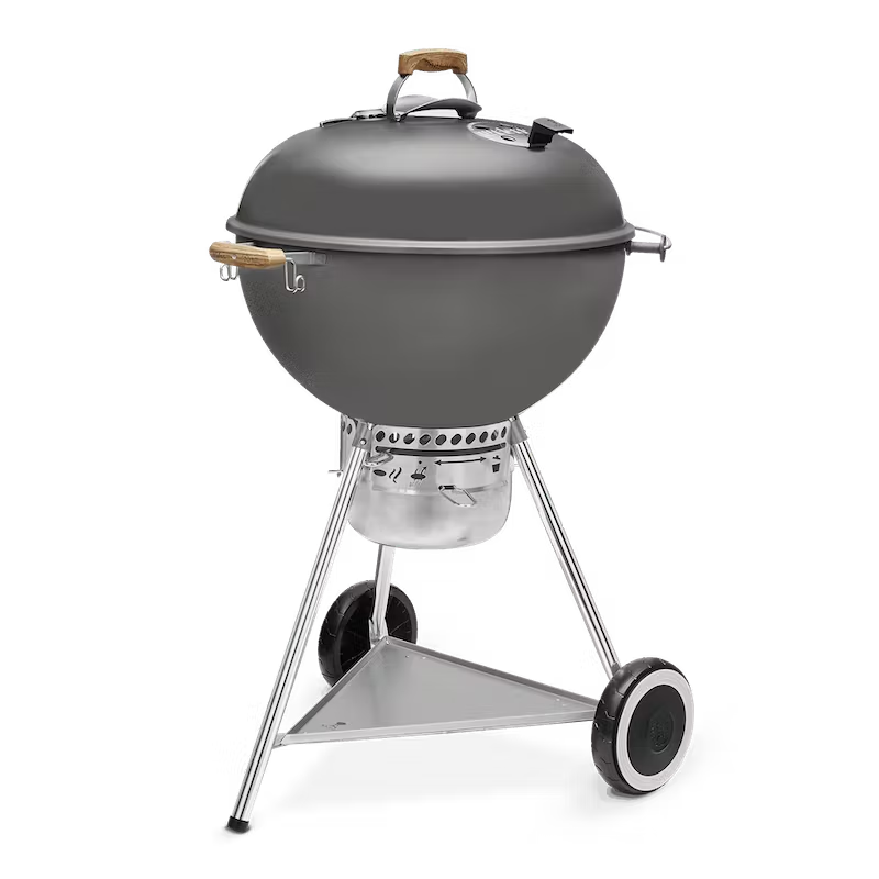 Weber 70th Anniversary Edition Kettle Charcoal Grill 57cm Hollywood Gray WEBER