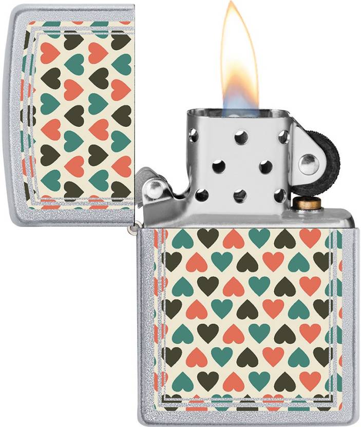 Zippo Heart Patten Zippo