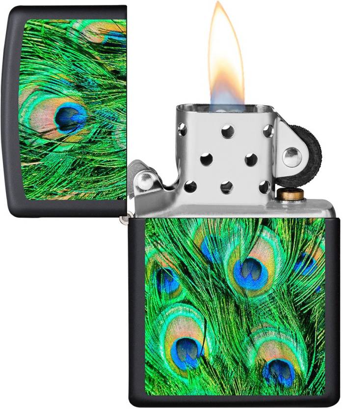 Zippo Peacock Feathers Zippo