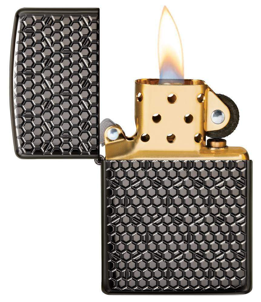 Zippo Hexagon Design Bhawar Store