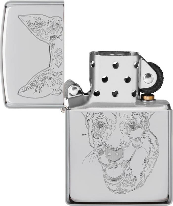 Zippo Auto Engrave Dog Zippo