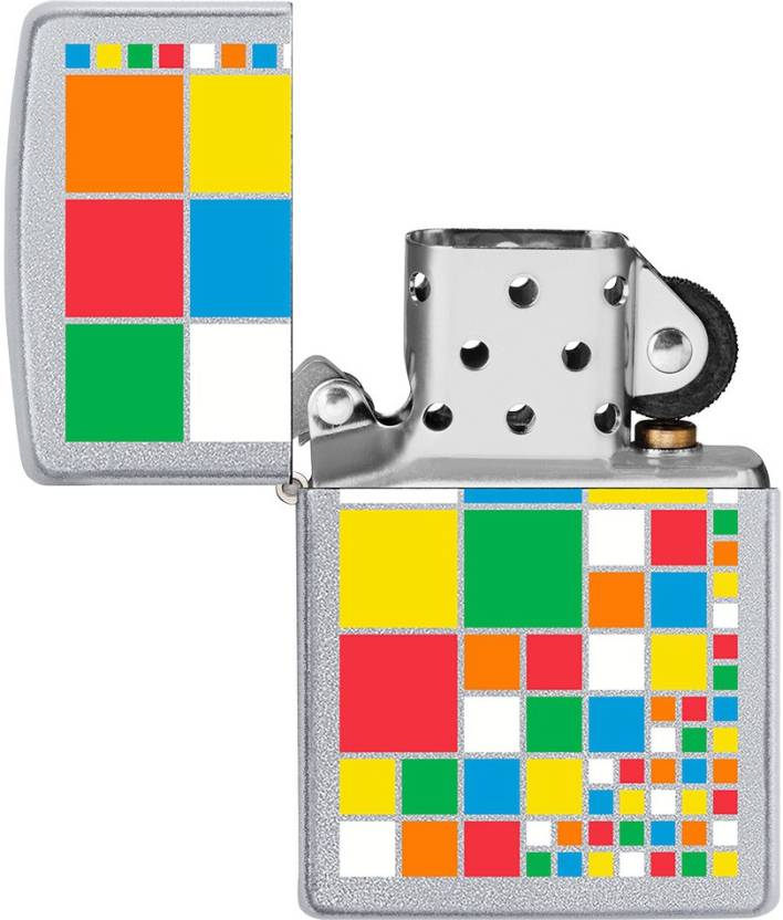 Zippo Colored Block Zippo