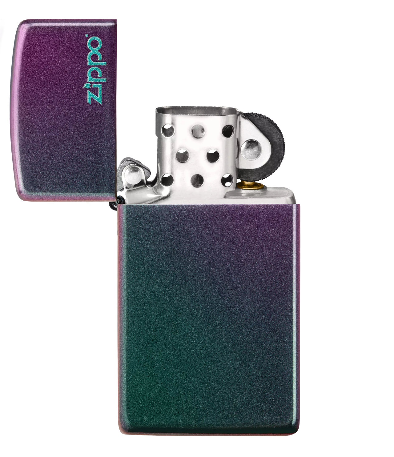 Zippo Slim Iridescent Zippo Logo Zippo