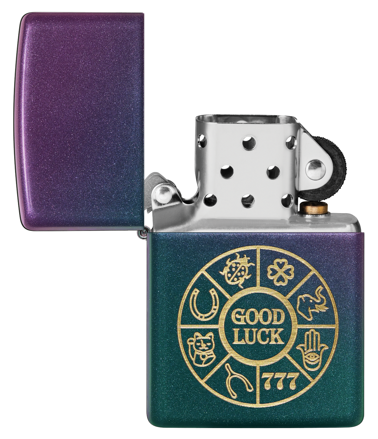 Zippo Lucky Symbols Design Zippo