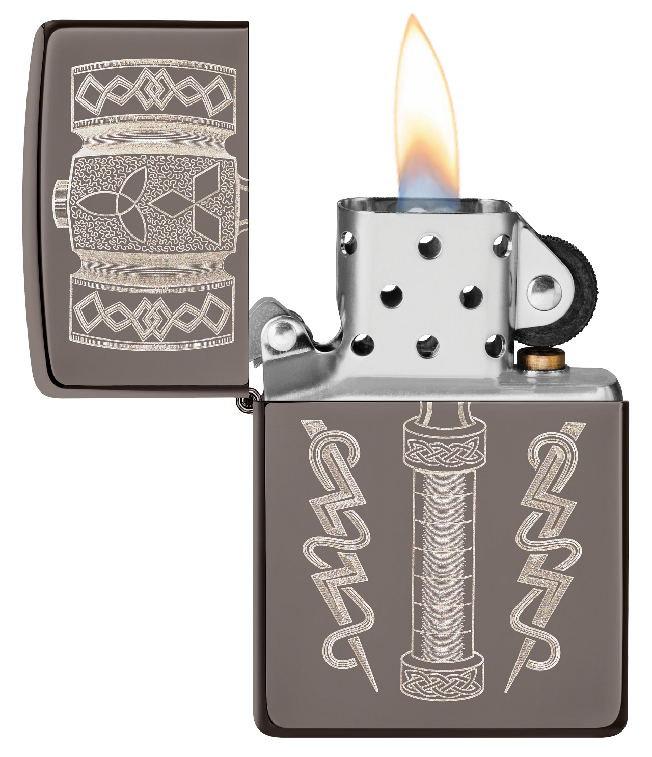 Zippo Thors Hammer Design Zippo