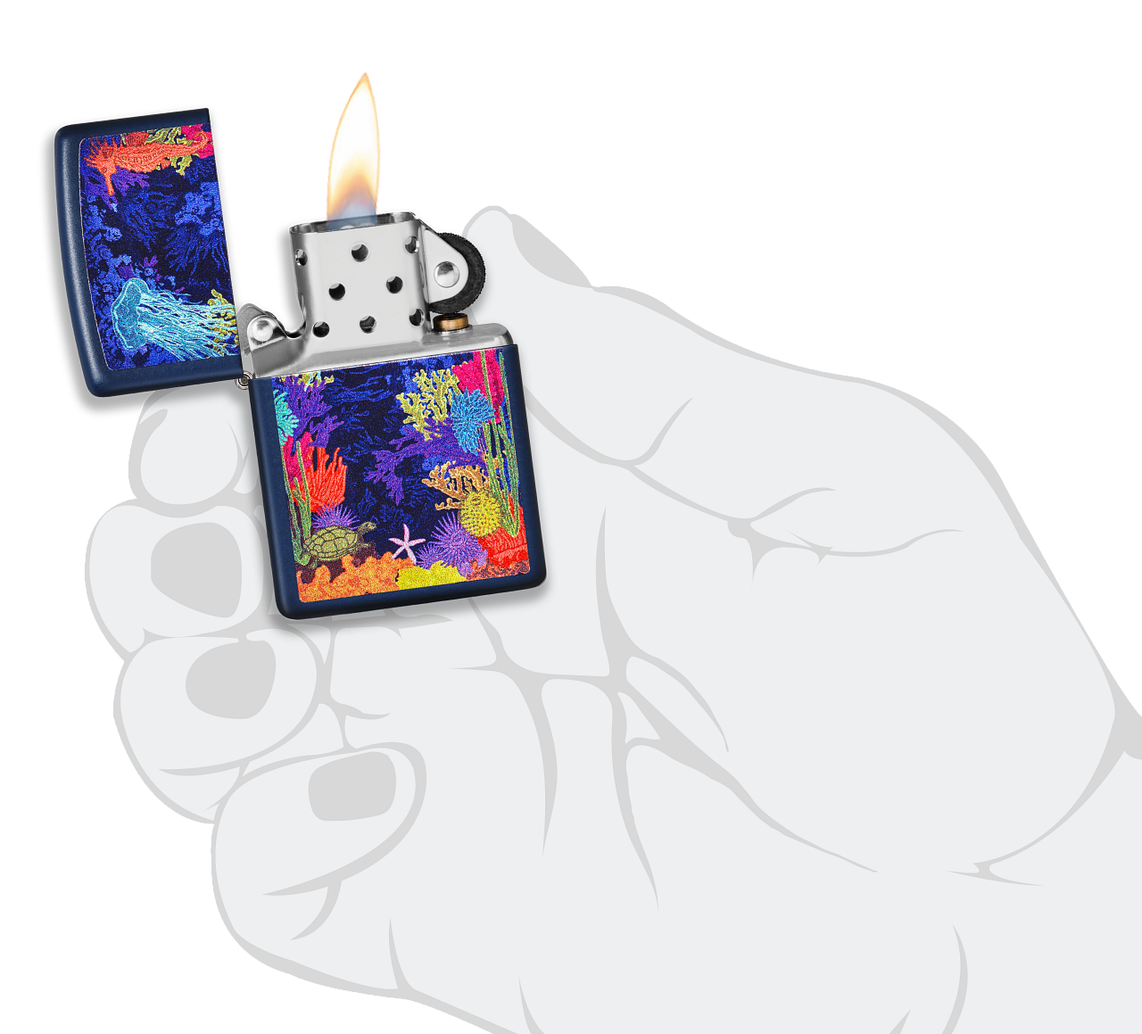 Zippo Sea Life Design Zippo