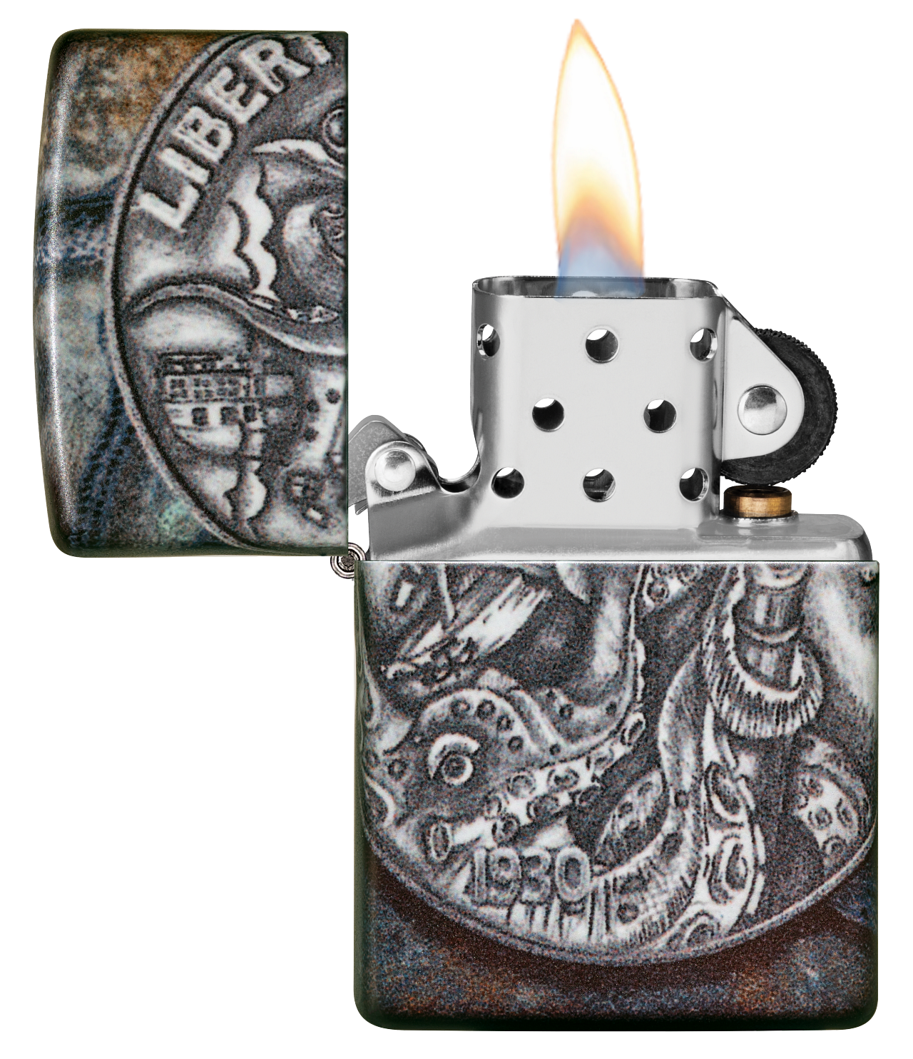 Zippo Pirate Coin Design Zippo