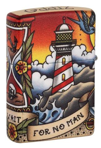 Zippo Nautical Tattoo Design Zippo