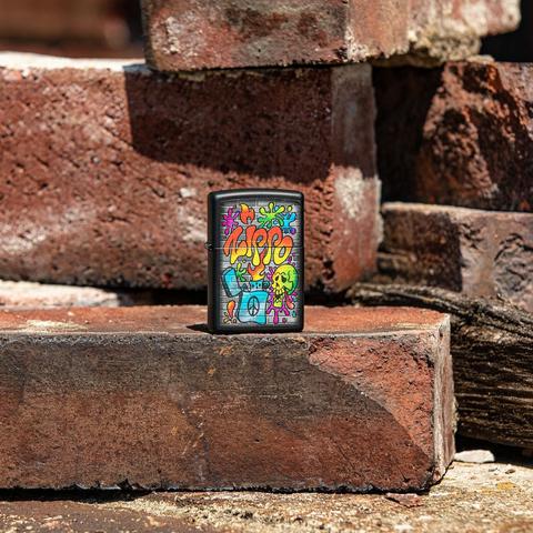 Zippo Street Art Design Zippo