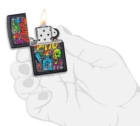 Zippo Street Art Design Zippo