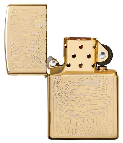 Zippo Fisherman Design Zippo