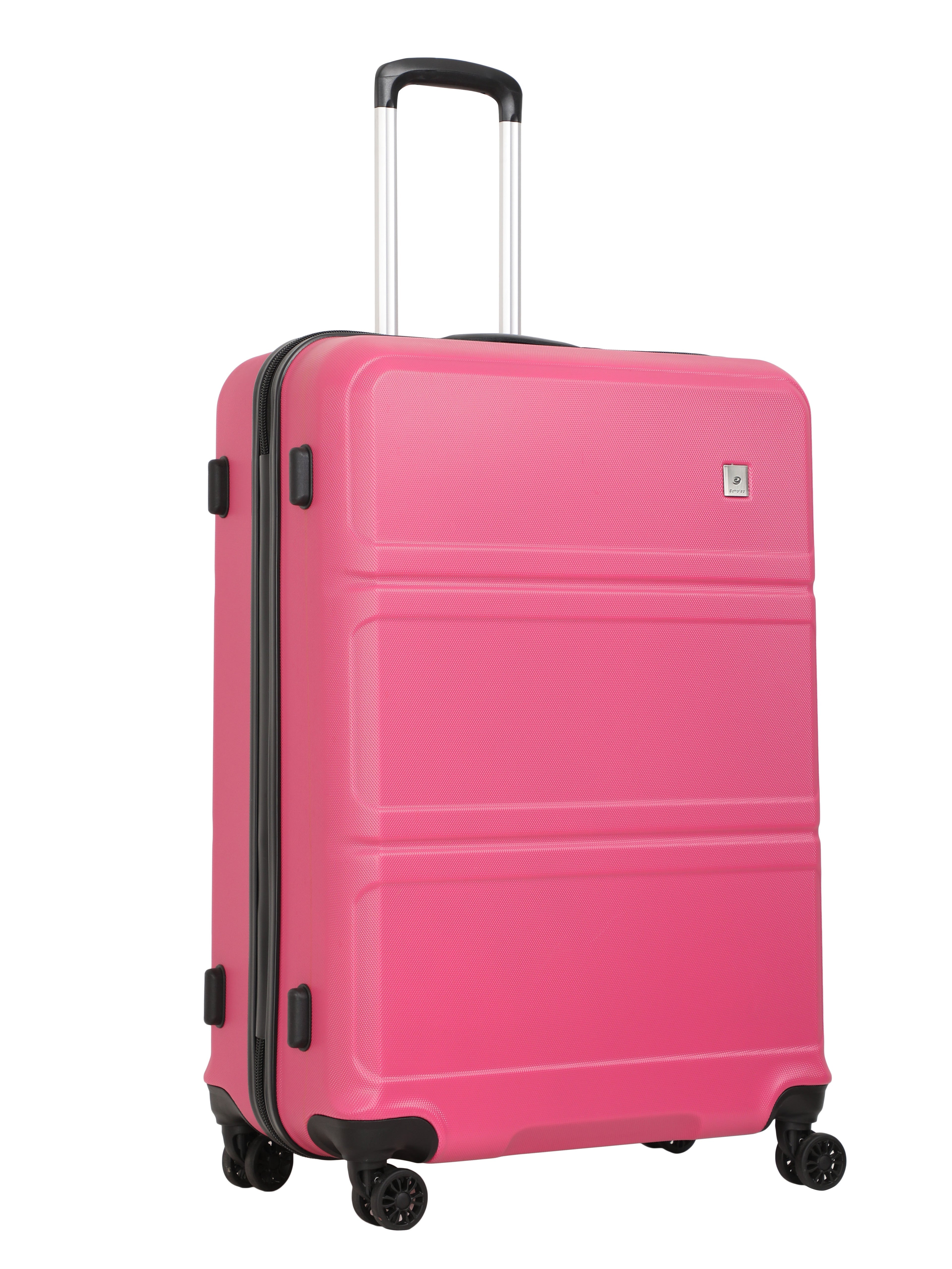 Echolac Pink Aries Medium Hard Case Checked Luggage