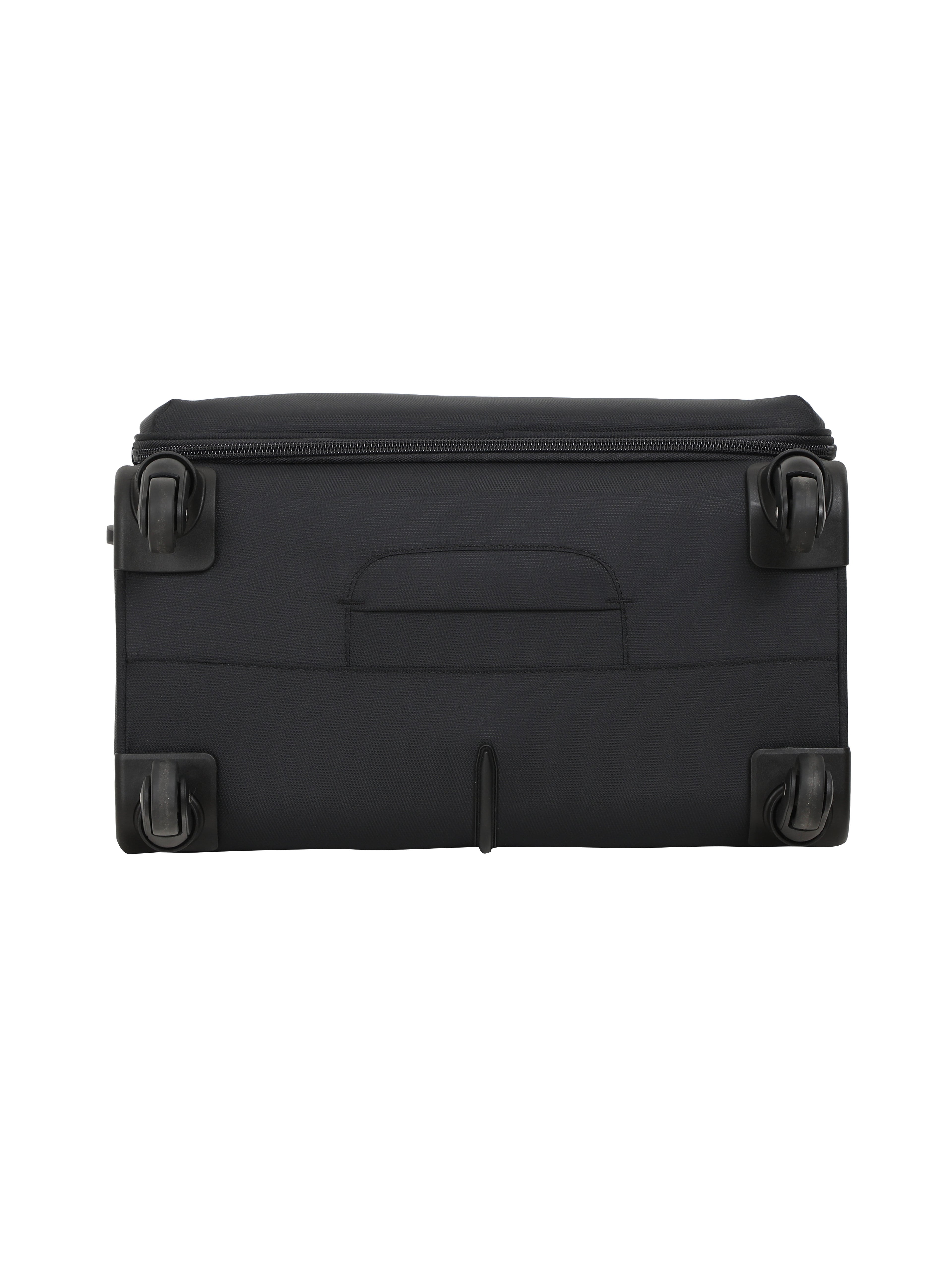 Echolac Black Verna Large Soft Case Checked Luggage ECHOLAC
