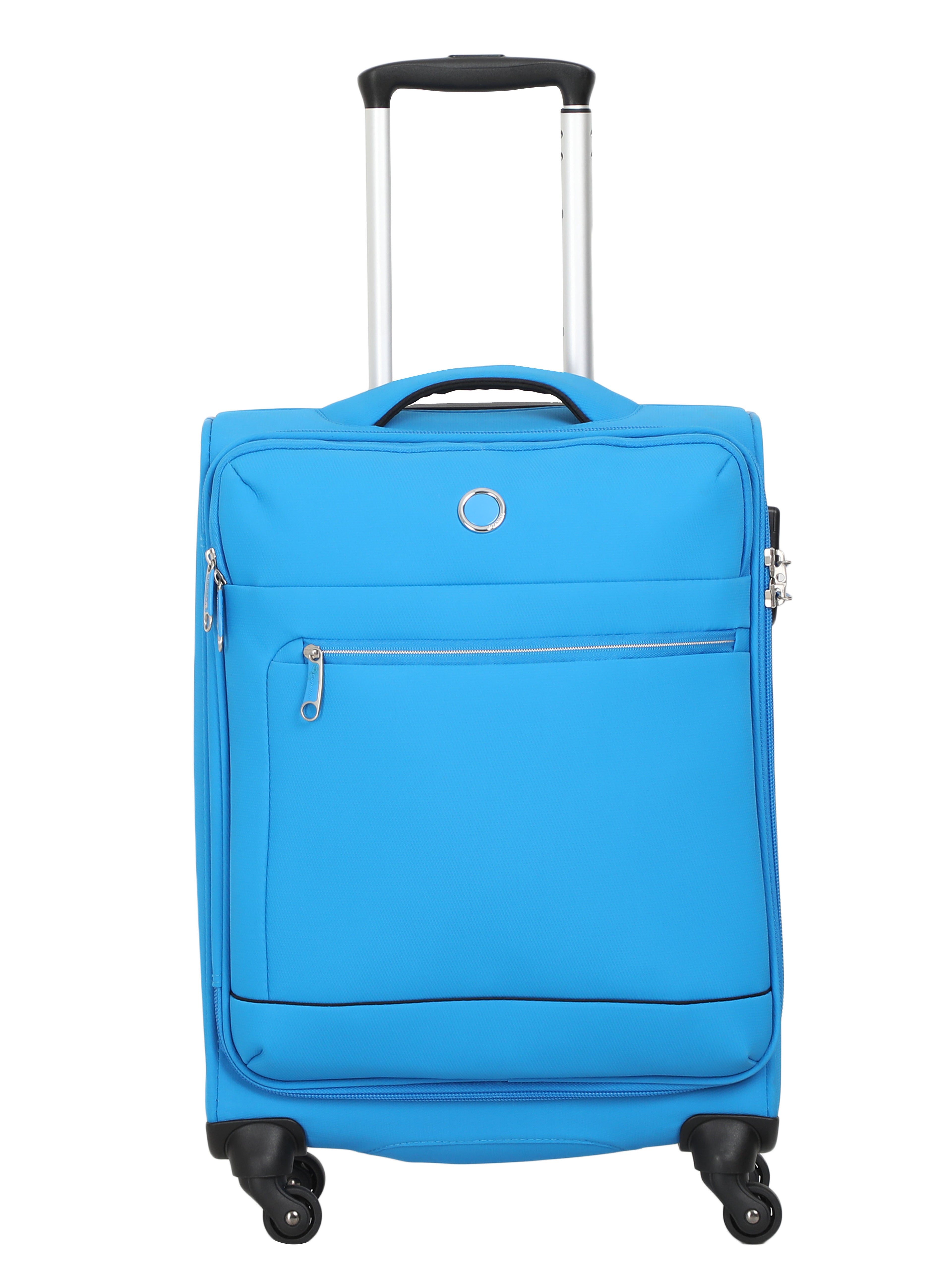 Echolac Diva Blue Verna Small Soft Case Checked Luggage ECHOLAC