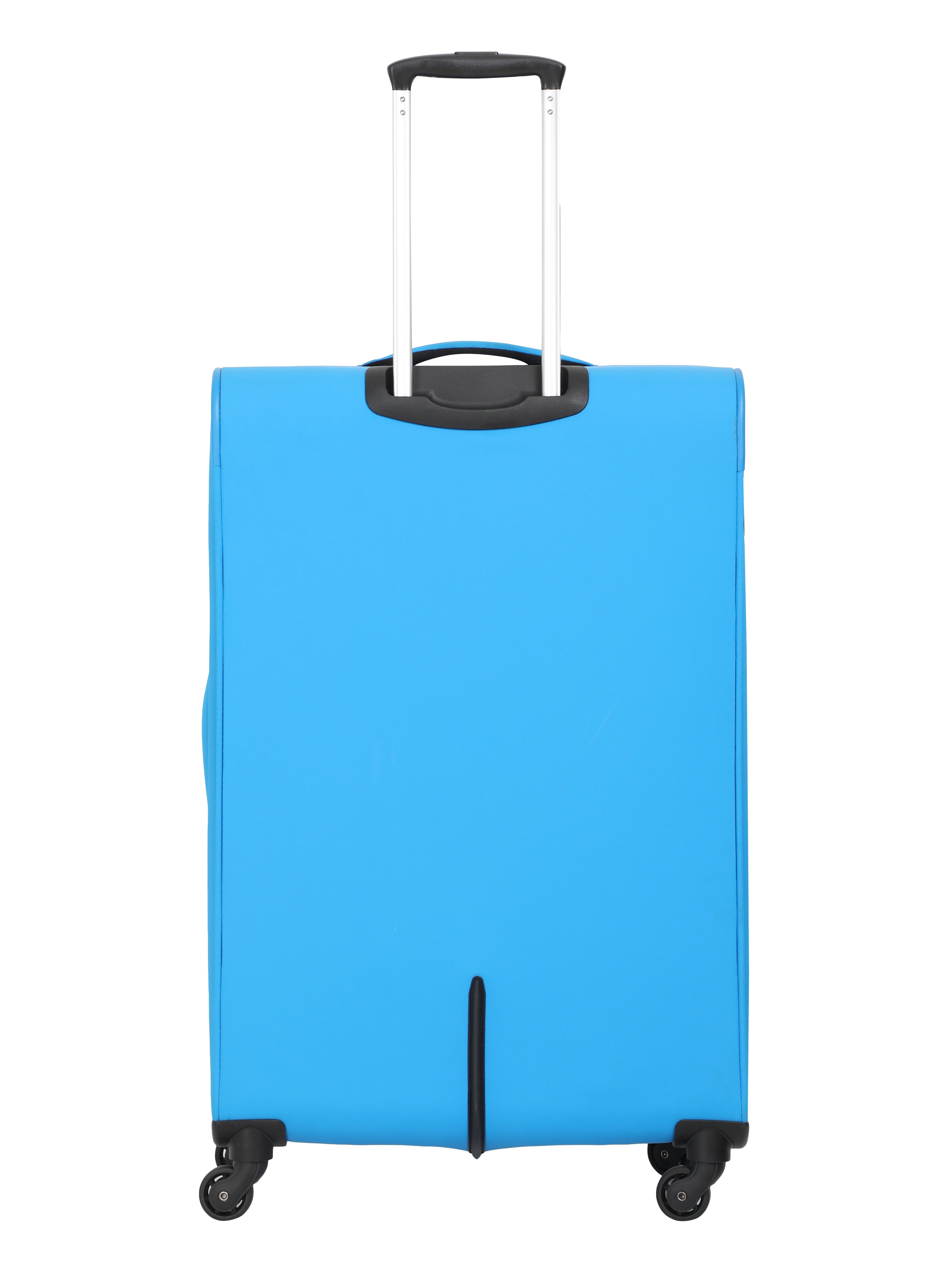 Echolac Diva Blue Verna Medium Soft Case Checked Luggage ECHOLAC