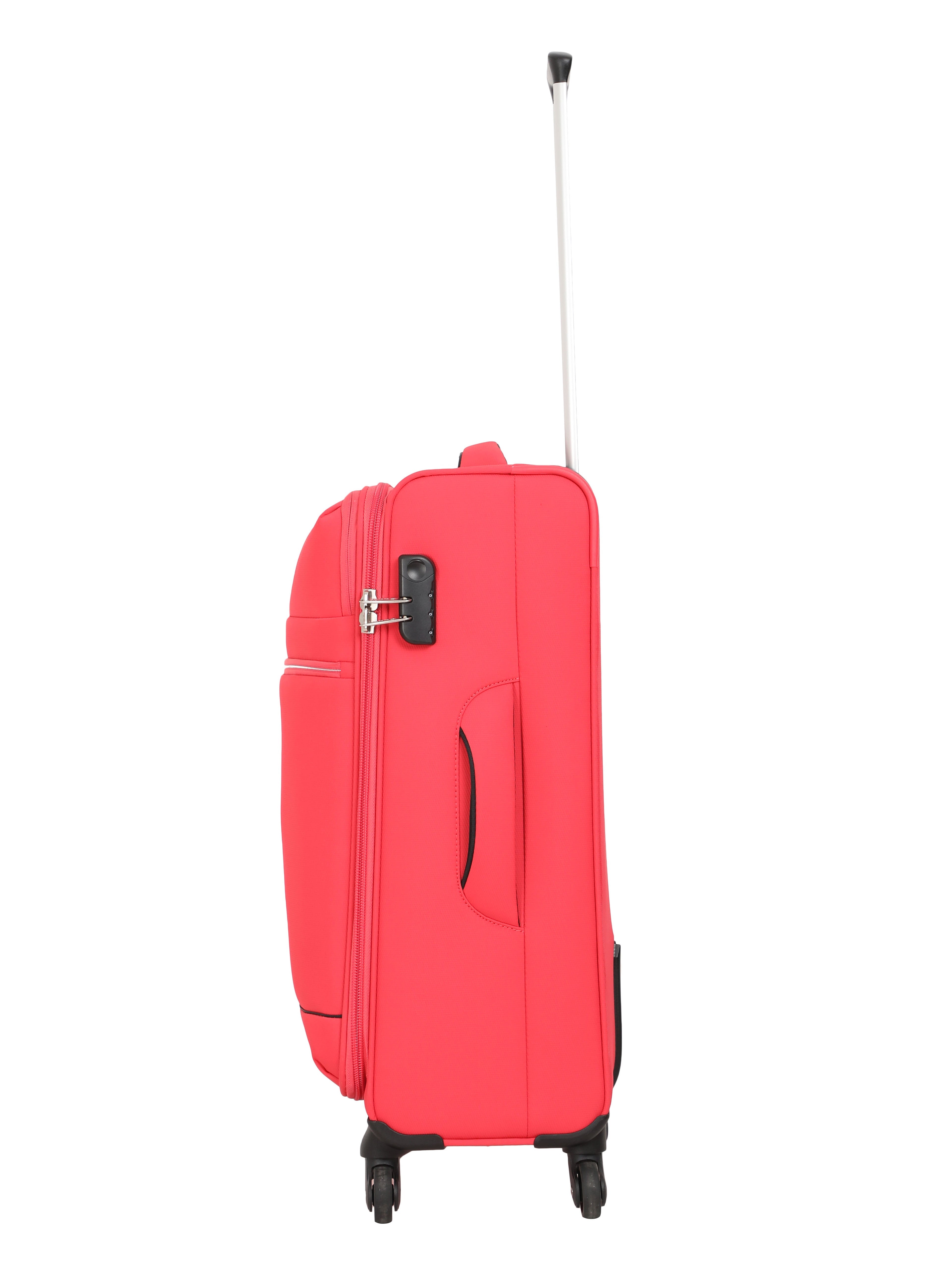 Echolac Red Verna Medium Soft Case Checked Luggage ECHOLAC