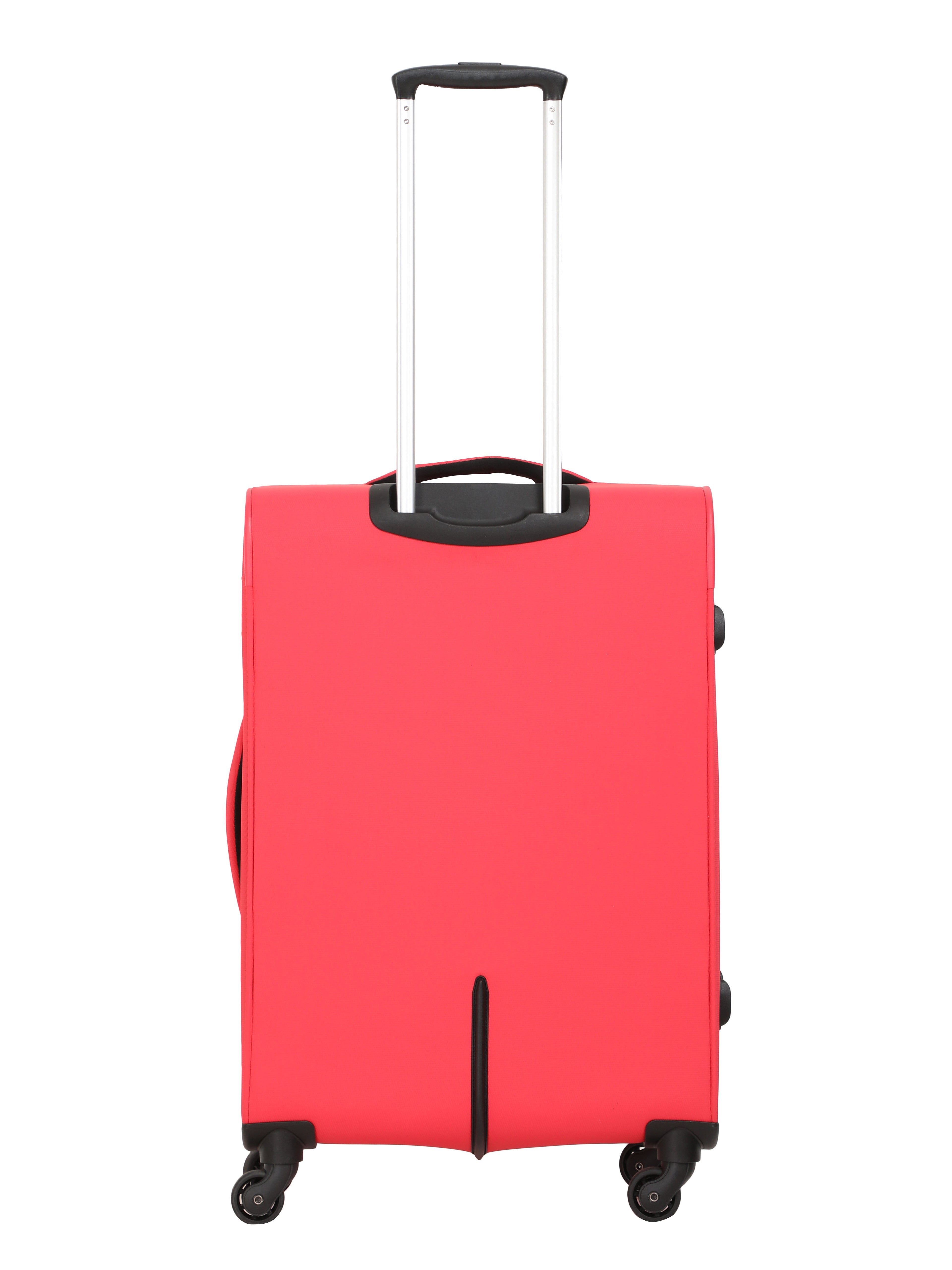 Echolac Red Verna Medium Soft Case Checked Luggage ECHOLAC