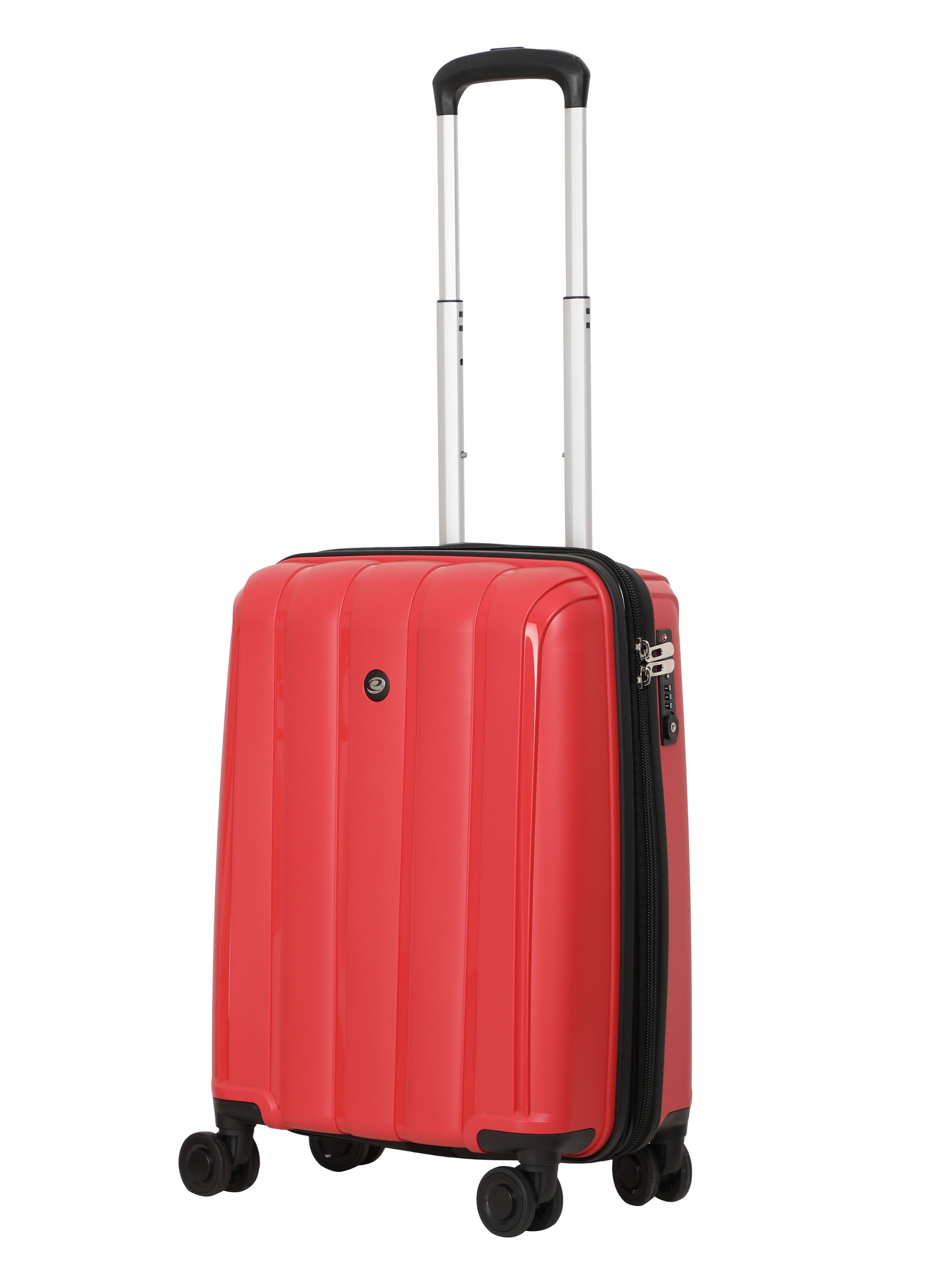 Echolac Purplish Red Pacifica Small Hard Case Cabin Trolley
