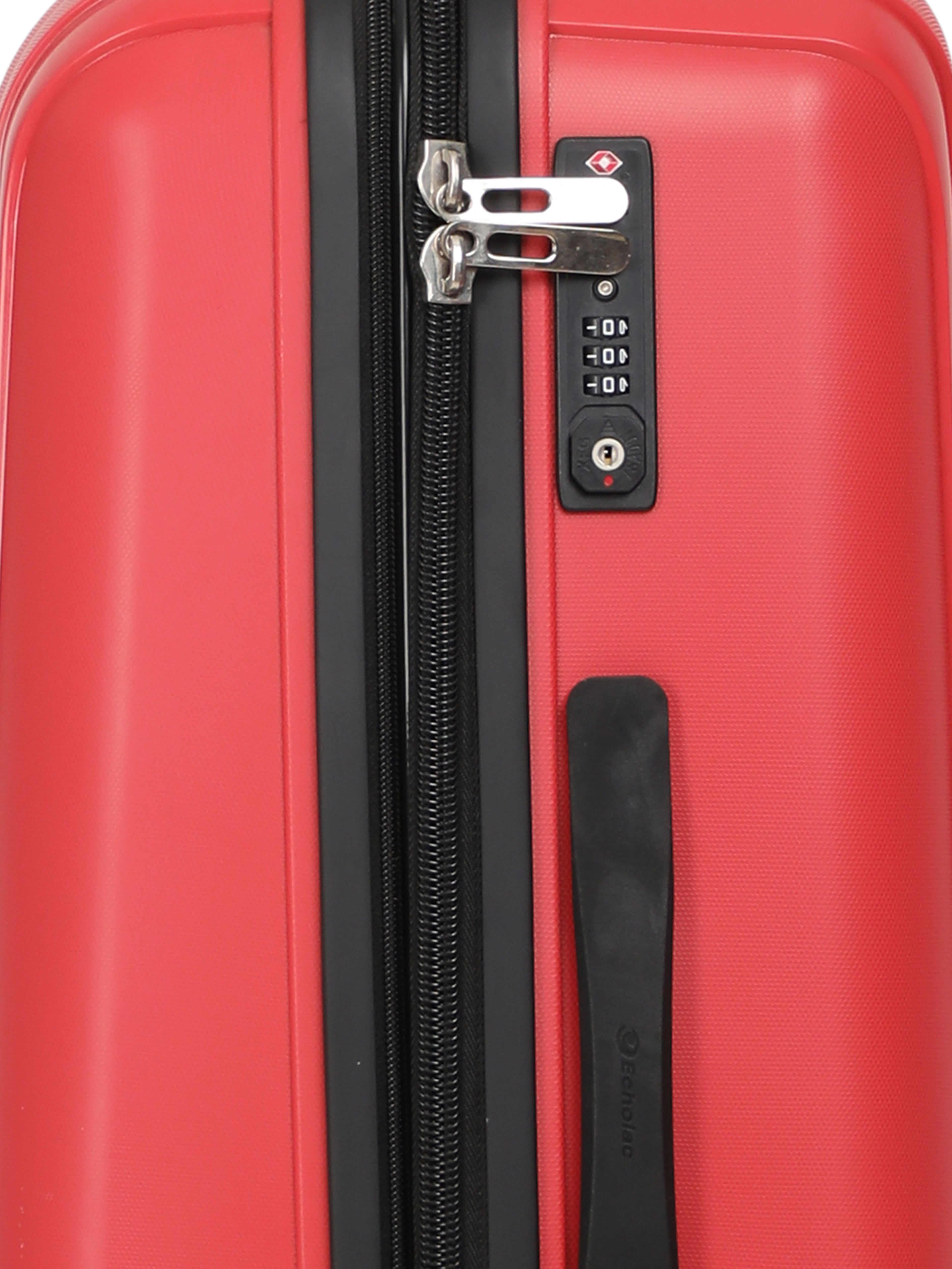 Echolac Purplish Red Pacifica Small Hard Case Cabin Trolley ECHOLAC