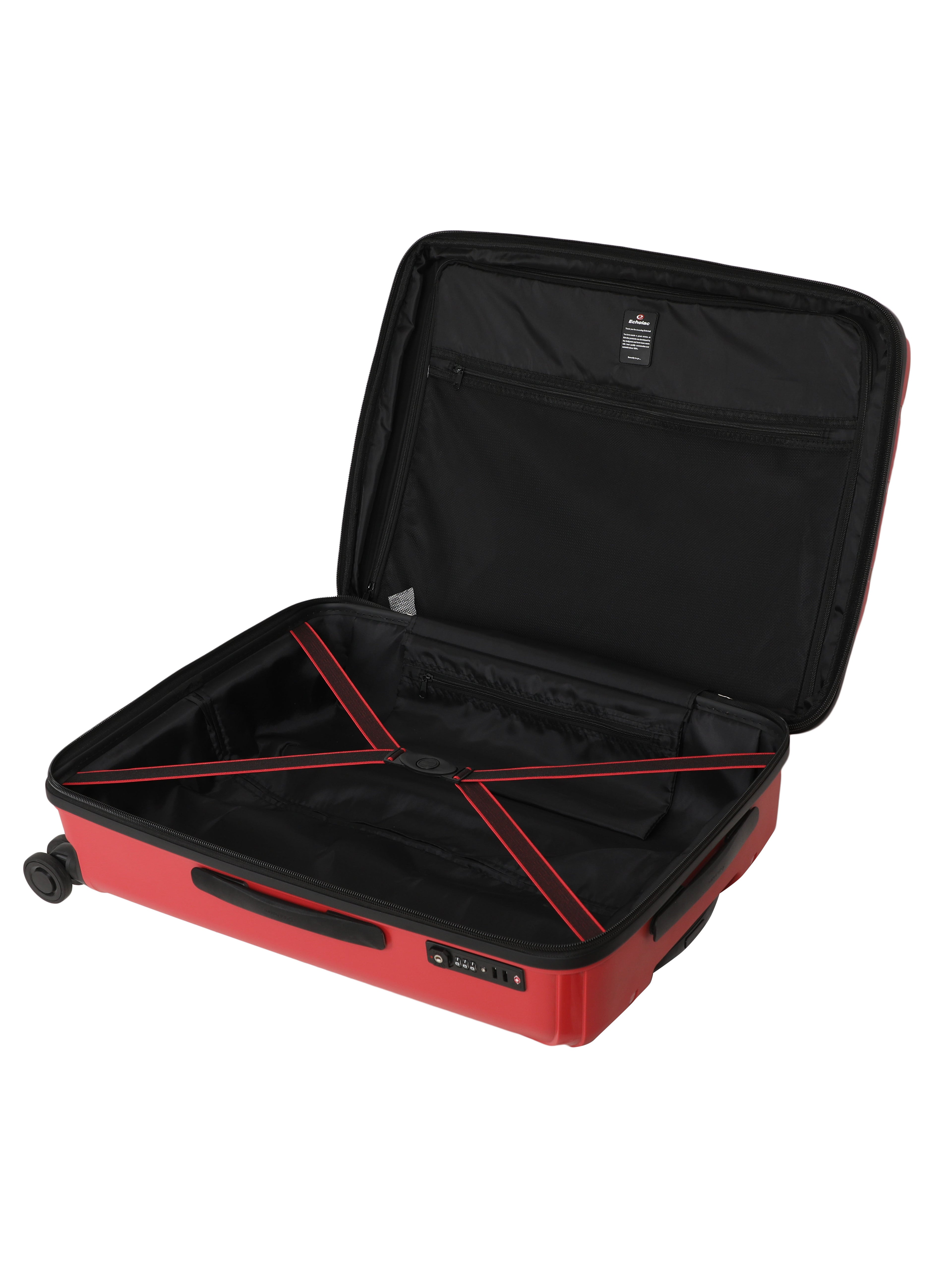Echolac Purplish Red Pacifica Medium Hard Case Checked Luggage ECHOLAC