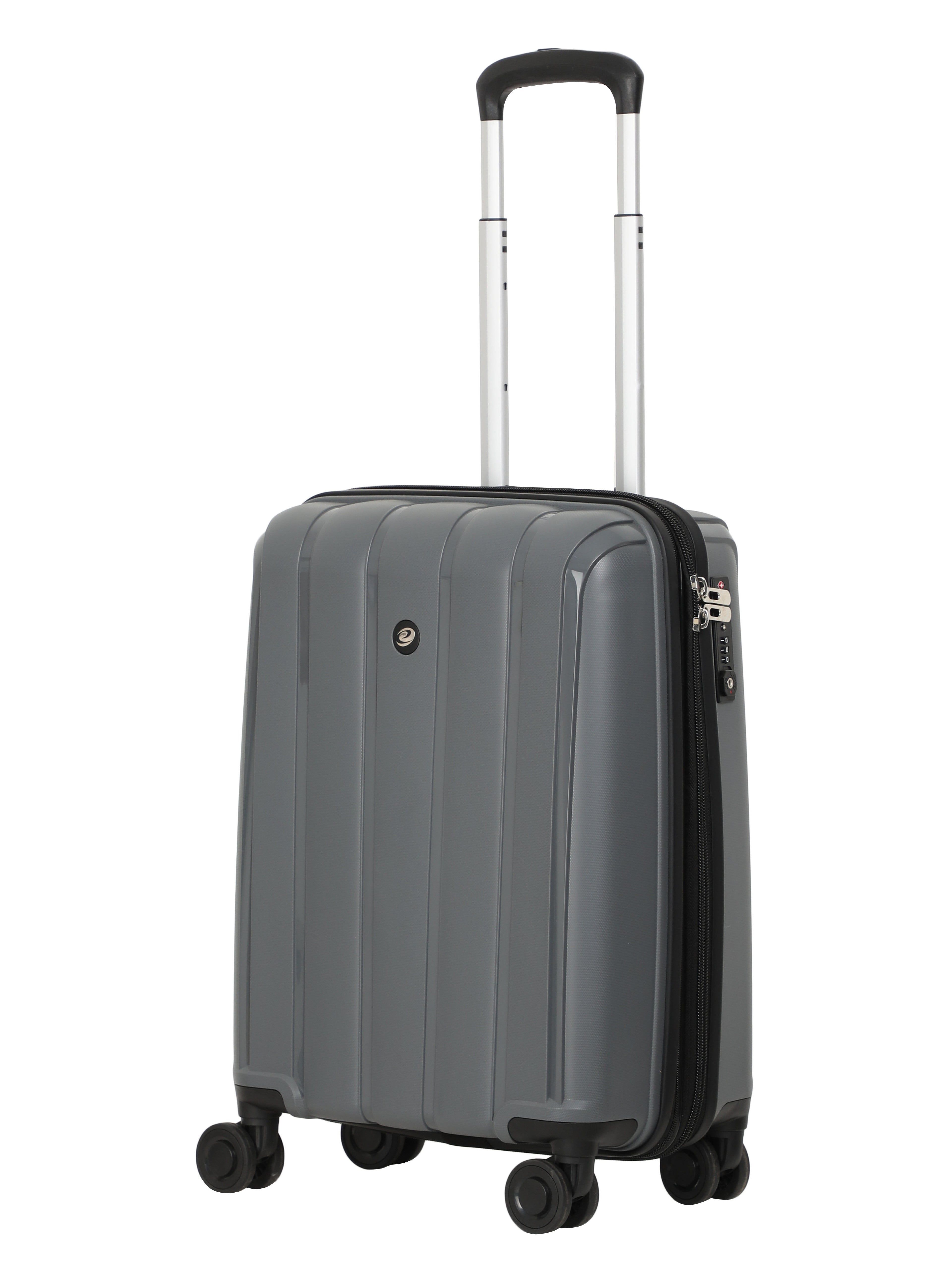 Echolac Grey Pacifica Small Hard Case Cabin Trolley ECHOLAC