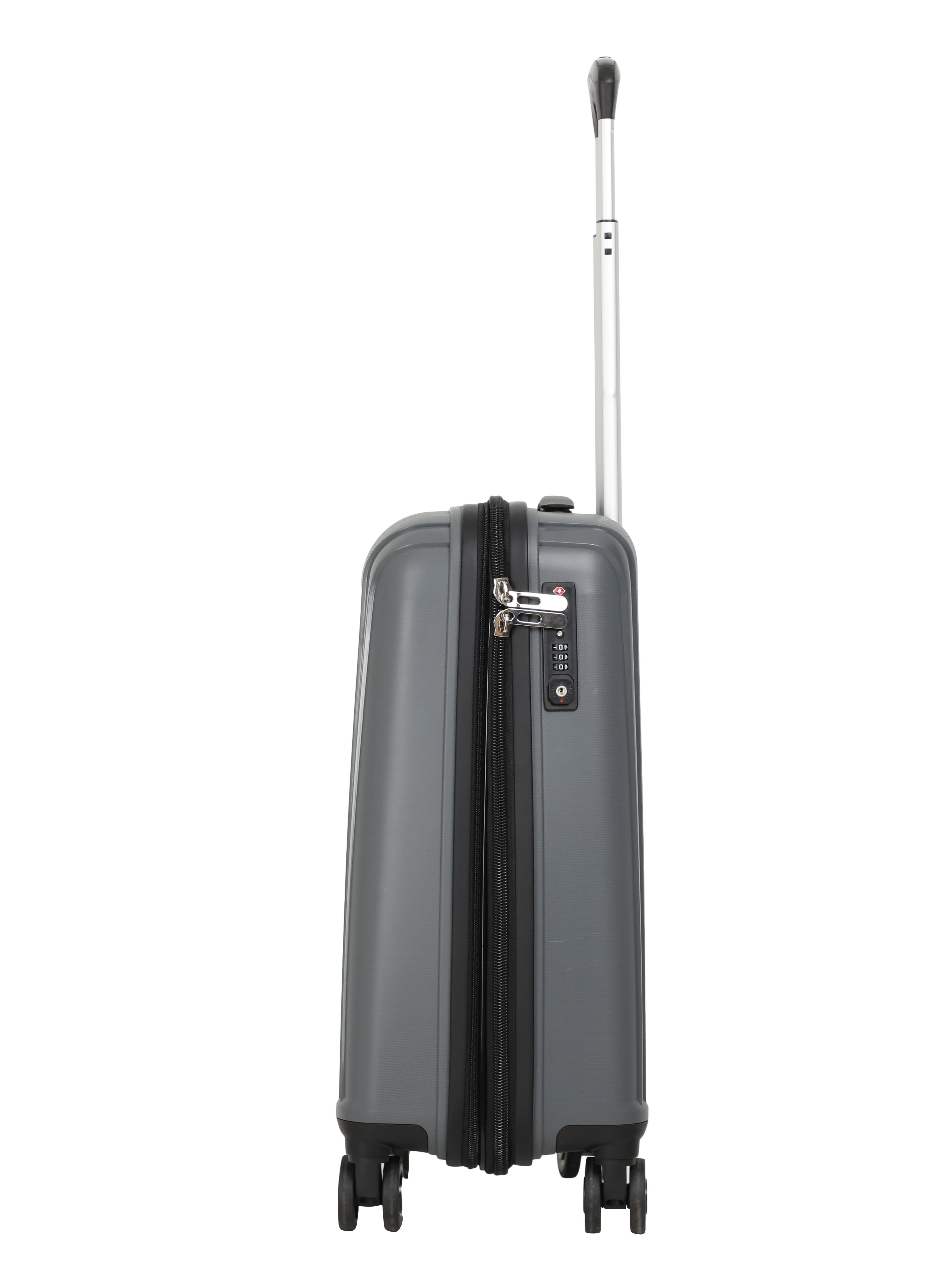Echolac Grey Pacifica Small Hard Case Cabin Trolley ECHOLAC