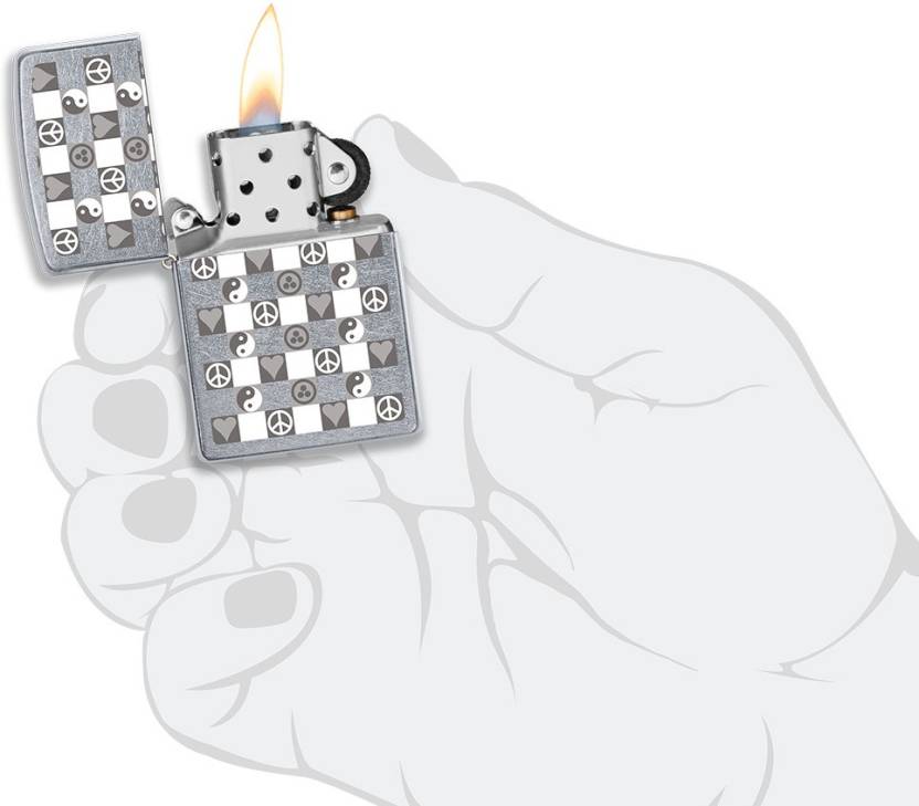 Zippo Plaid Peace Zippo