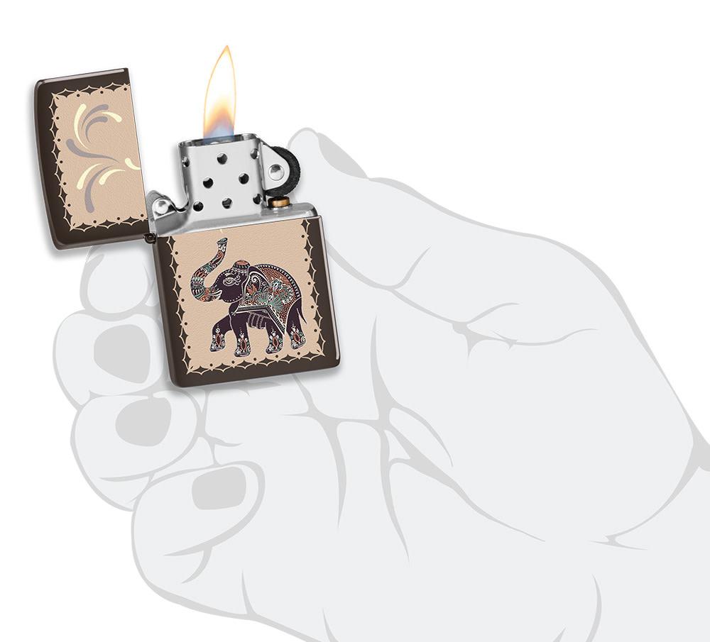 Zippo Indian Elephant Design Bhawar Store
